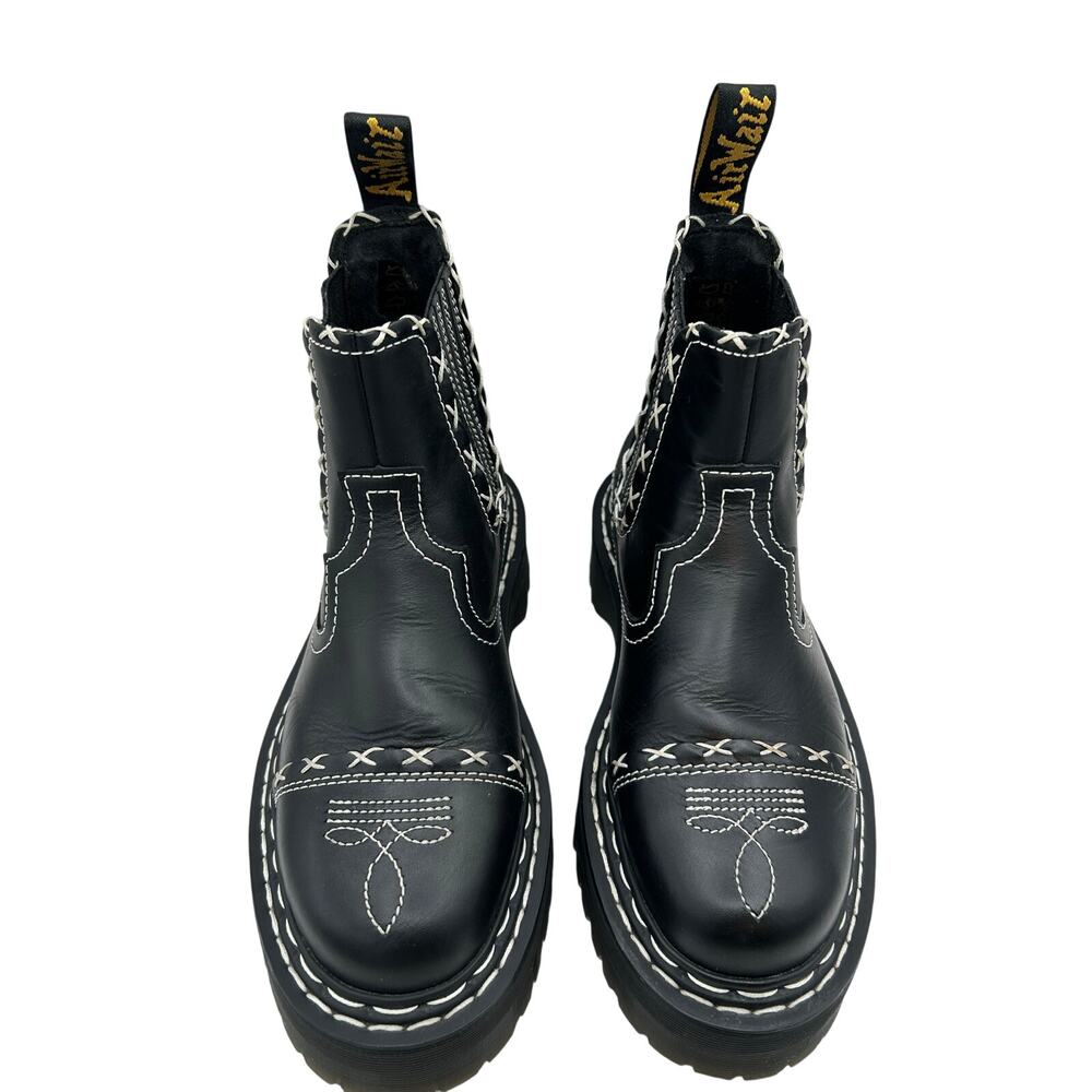 NEW DR Martens 2976 GOTHIC AMERICANA PLATFORM CHELSEA Limited Edition Quad SZ8 - Picture 3 of 10
